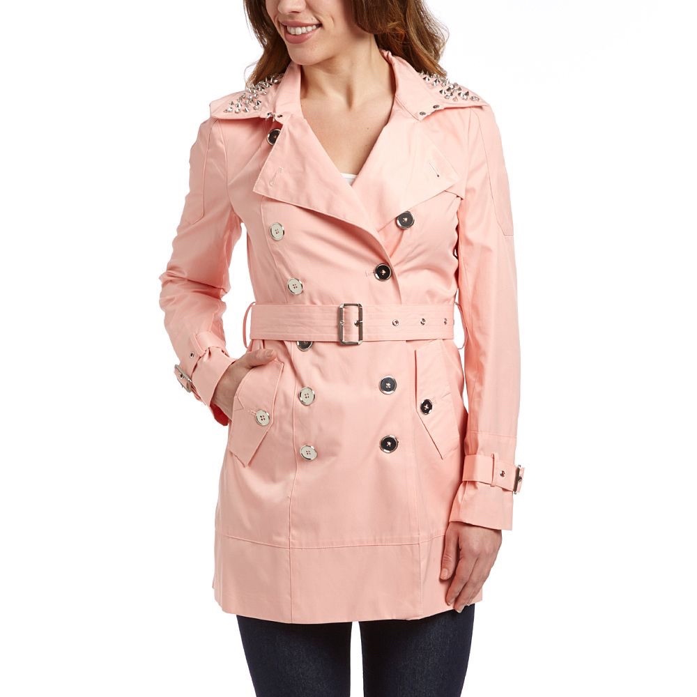 NEW❗️Sam Edelman Peach Melba Lorissa Trench Coat💕